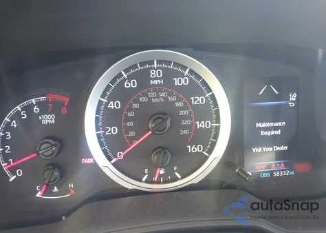 2022 Toyota Corolla Cross Le z USA, uszkodzony, nr VIN 7MUCAAAG1NV018755